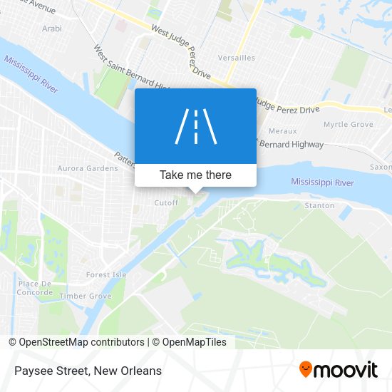 Mapa de Paysee Street