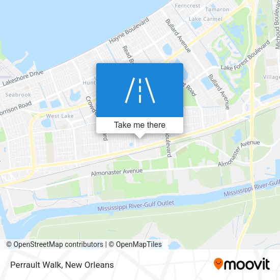 Mapa de Perrault Walk