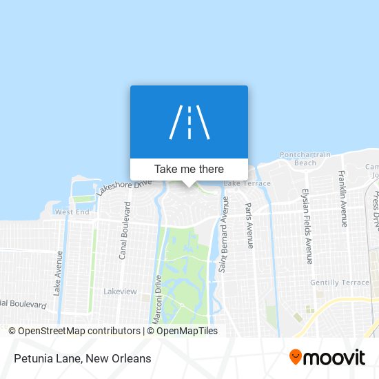 Mapa de Petunia Lane