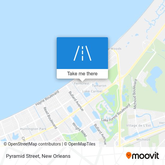 Mapa de Pyramid Street