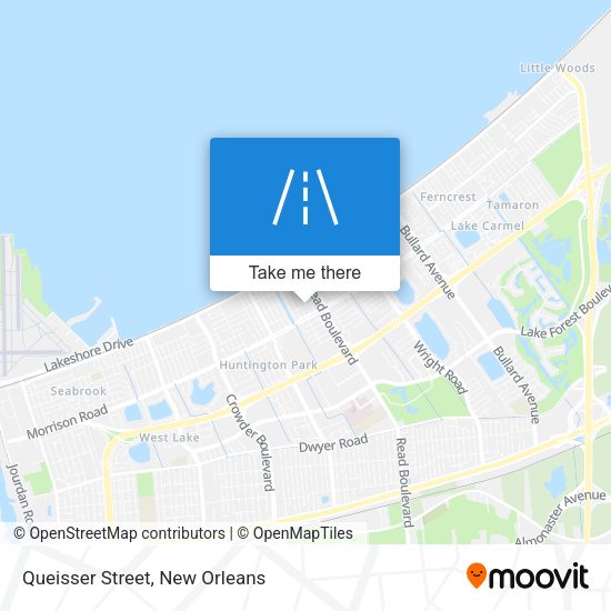 Queisser Street map