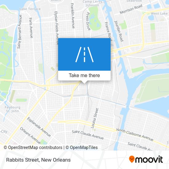 Mapa de Rabbits Street