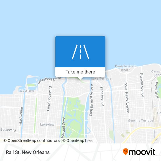 Mapa de Rail St