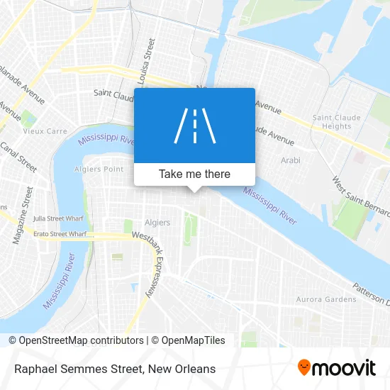 Raphael Semmes Street map