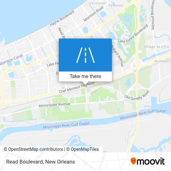 Read Boulevard map