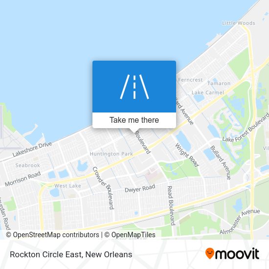 Mapa de Rockton Circle East