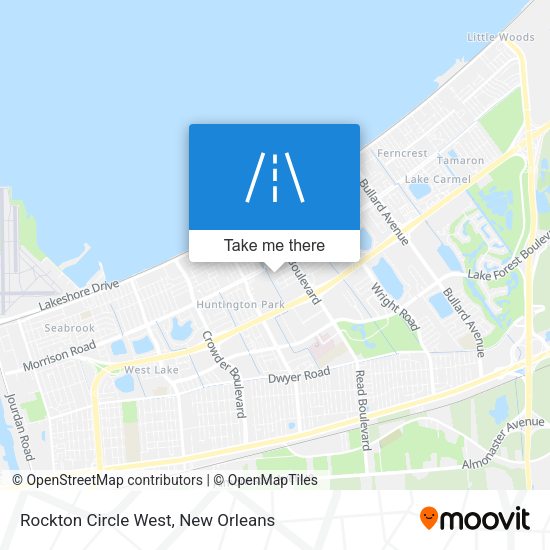 Rockton Circle West map