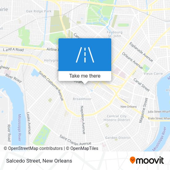 Mapa de Salcedo Street