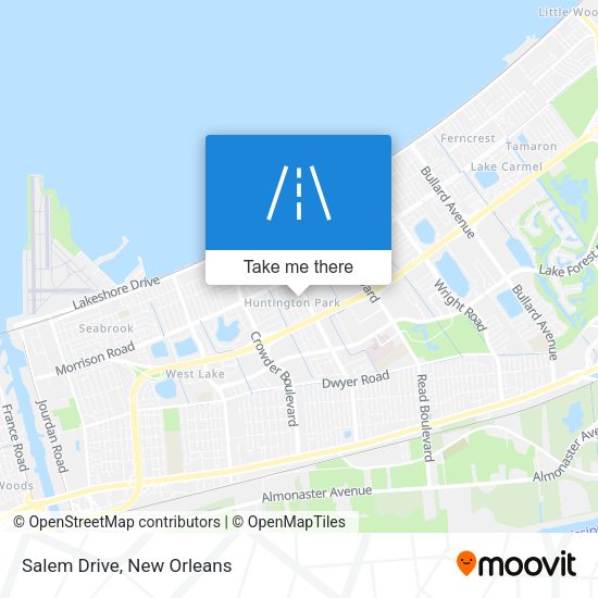 Mapa de Salem Drive