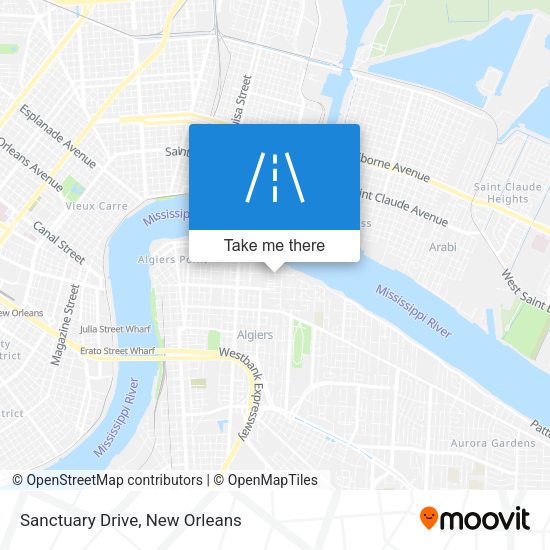 Sanctuary Drive map
