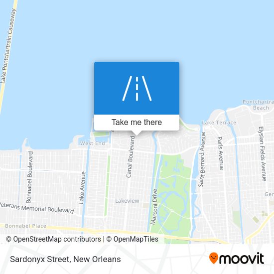 Sardonyx Street map