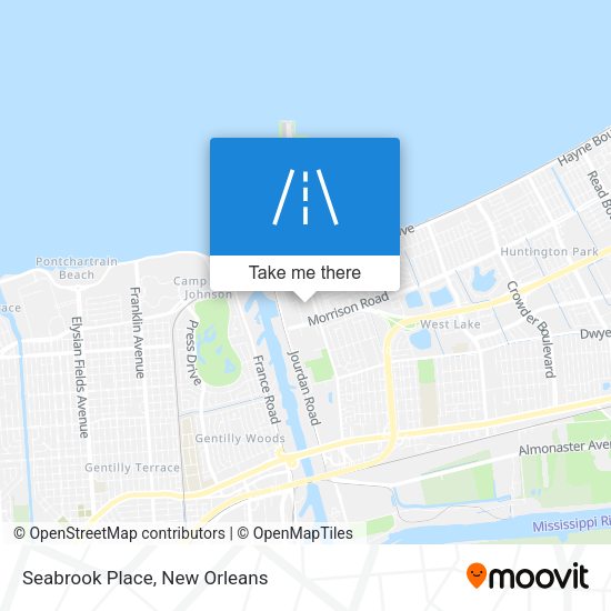 Seabrook Place map