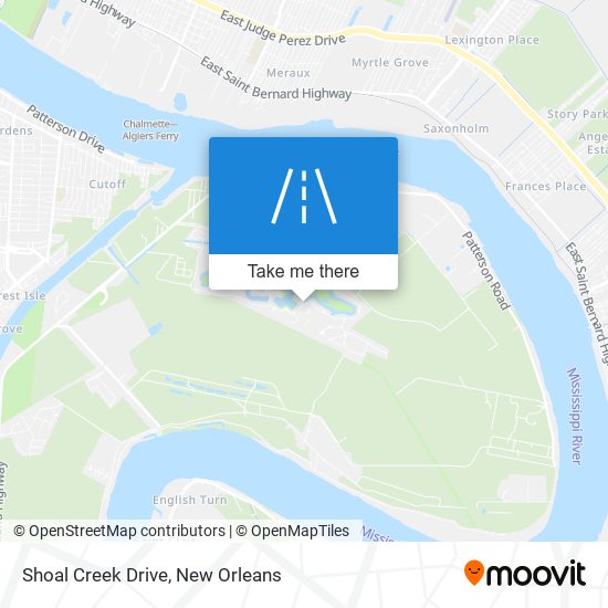 Shoal Creek Drive map