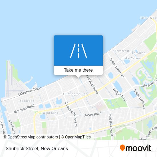 Mapa de Shubrick Street