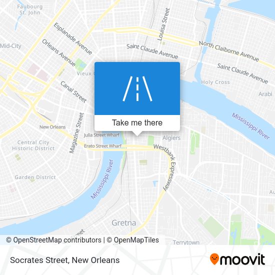 Socrates Street map