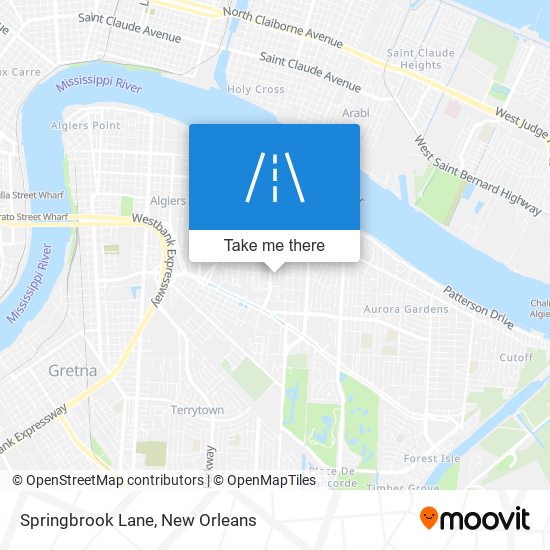 Mapa de Springbrook Lane