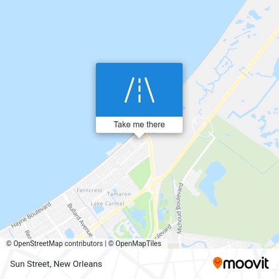 Mapa de Sun Street