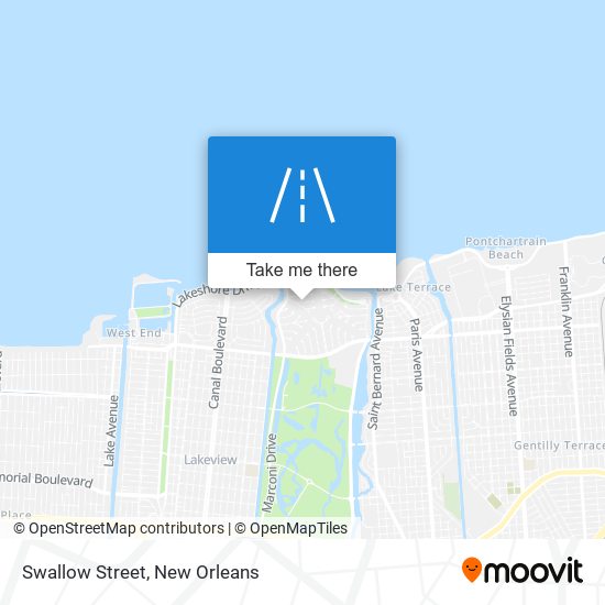 Mapa de Swallow Street