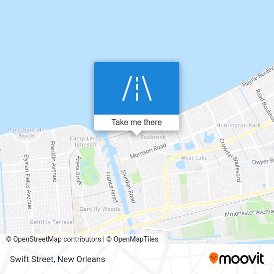 Mapa de Swift Street