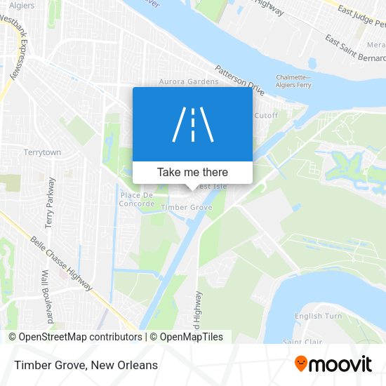 Mapa de Timber Grove