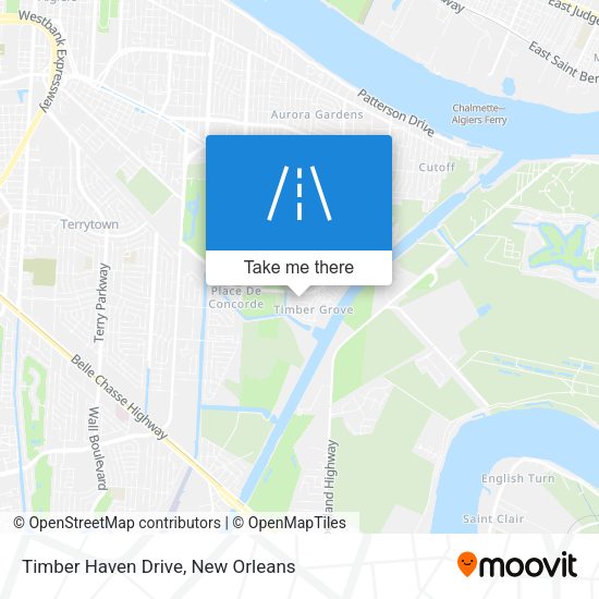 Timber Haven Drive map