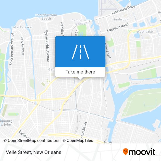 Mapa de Velie Street