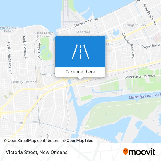 Mapa de Victoria Street