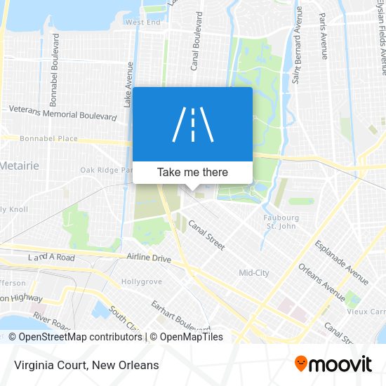 Virginia Court map