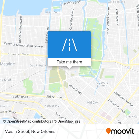 Mapa de Voisin Street