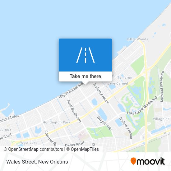 Mapa de Wales Street