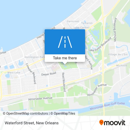 Waterford Street map