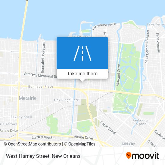 Mapa de West Harney Street