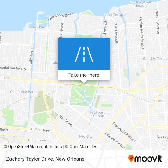 Zachary Taylor Drive map