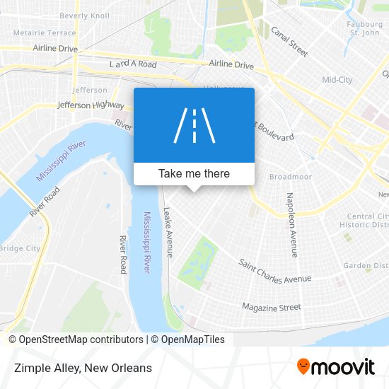 Mapa de Zimple Alley