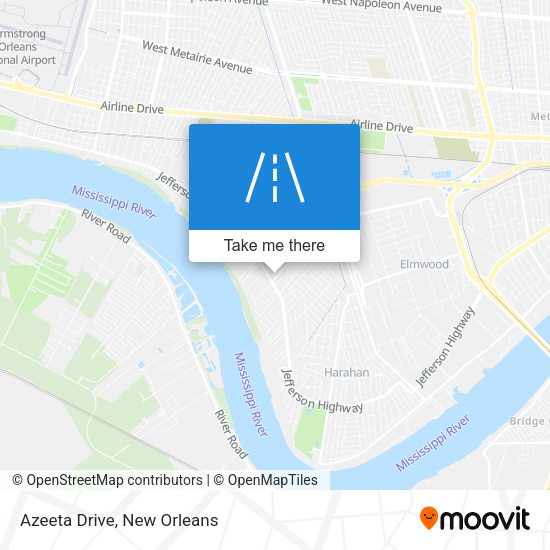 Mapa de Azeeta Drive