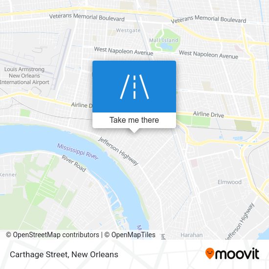 Mapa de Carthage Street