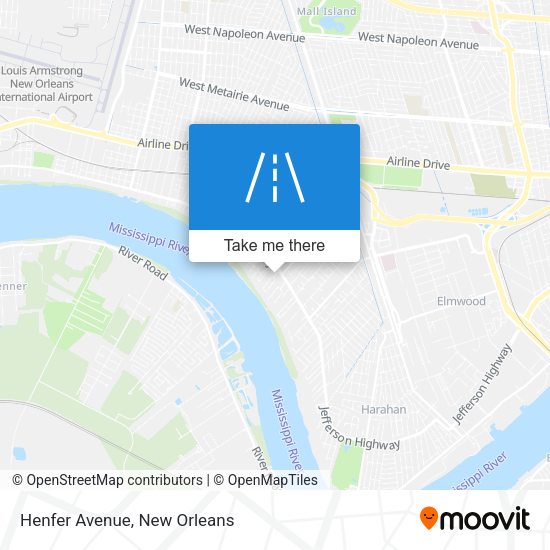 Mapa de Henfer Avenue