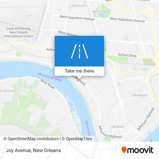 Mapa de Joy Avenue