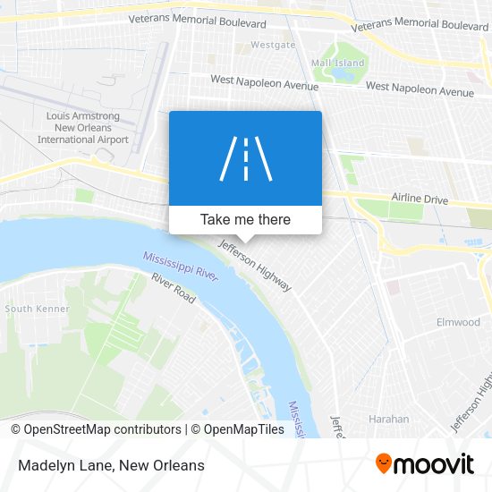 Madelyn Lane map
