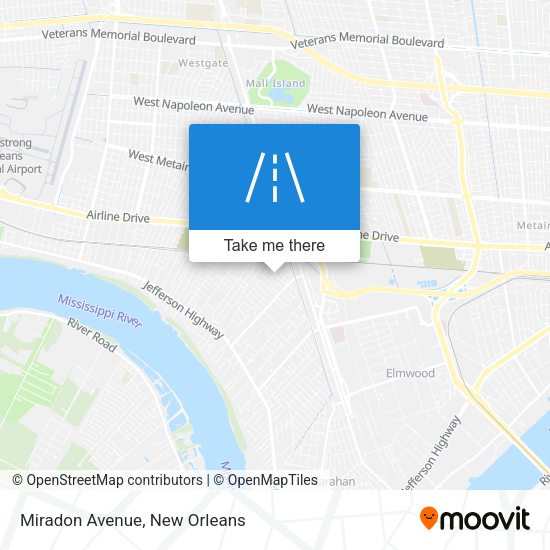 Mapa de Miradon Avenue