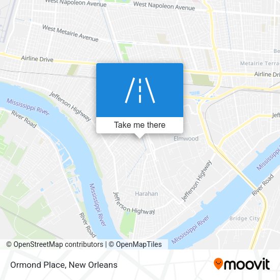 Mapa de Ormond Place
