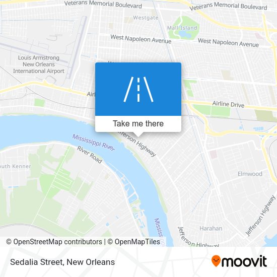 Mapa de Sedalia Street