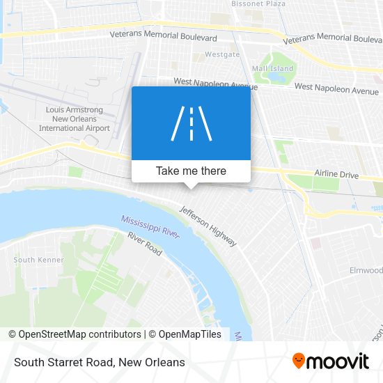Mapa de South Starret Road
