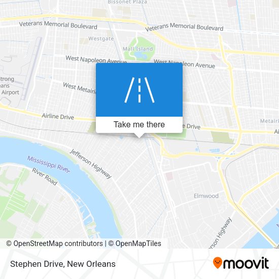 Mapa de Stephen Drive