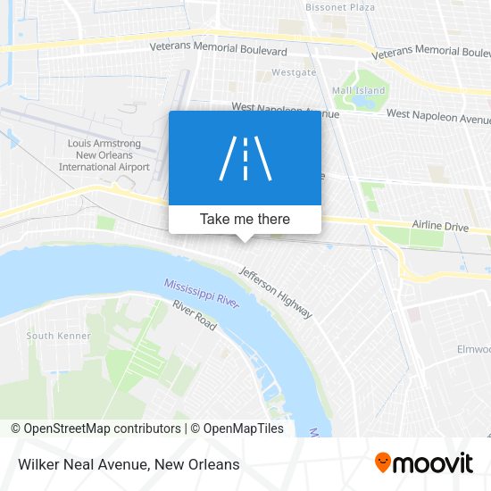 Wilker Neal Avenue map