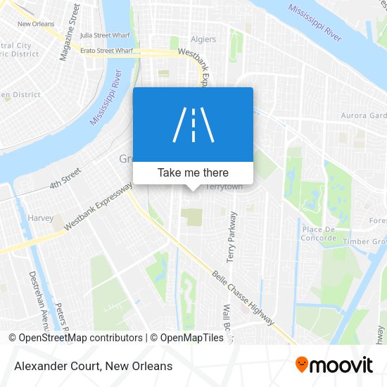 Alexander Court map