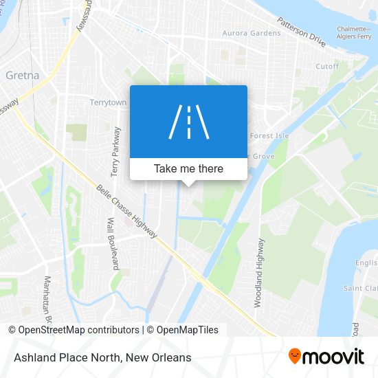 Ashland Place North map