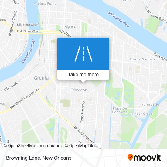 Mapa de Browning Lane