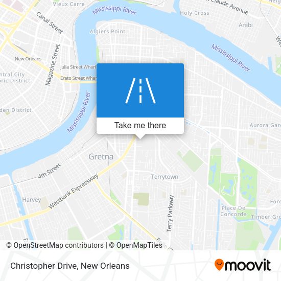 Christopher Drive map