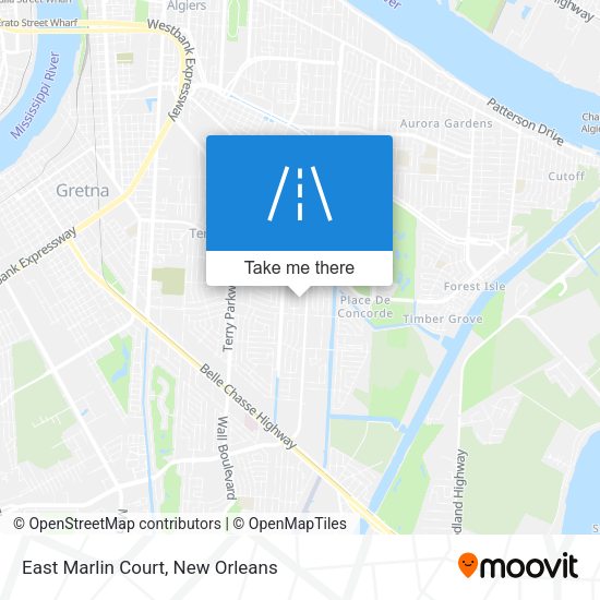 Mapa de East Marlin Court